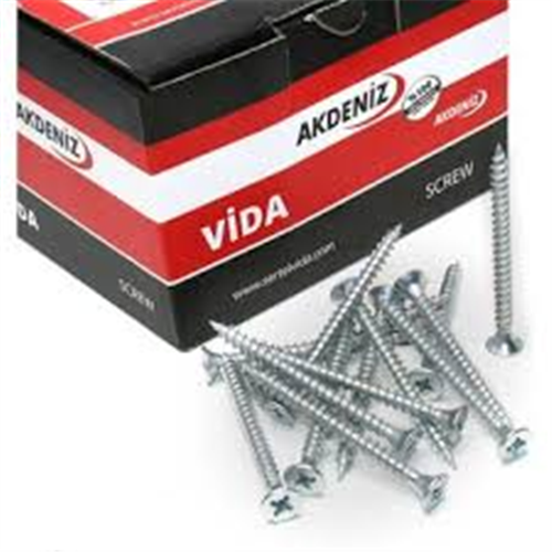 AKDENİZ SUNTA VİDASI 4X35  (500)